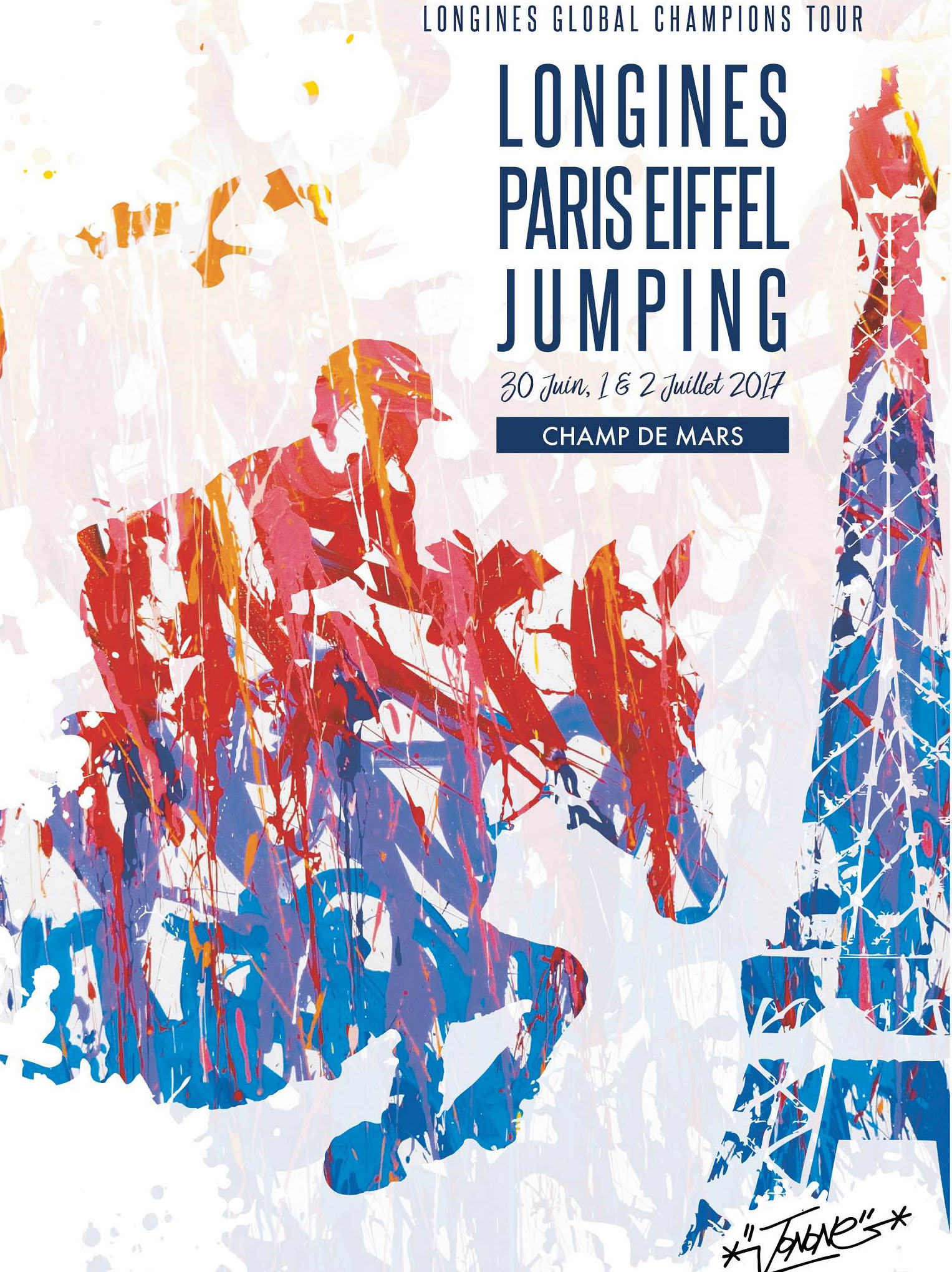 Logo Longines Eiffel Jumping